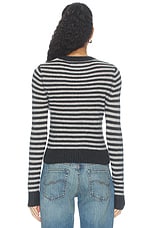 Cashmere Shrunken Crewneck Sweater - thumbnail 6