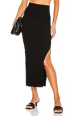 Product image of Enza Costa Silk Rib Pencil Skirt. Click to view full details