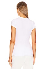 Pointelle Cap Sleeve Crew - thumbnail 6