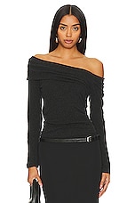 Cashmere One-shoulder Top - thumbnail 4