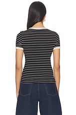 Cotton Stripe Classic Short Sleeve Tee - thumbnail 6