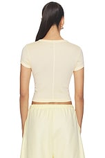 Supima Baby Rib Cropped Tee - thumbnail 5