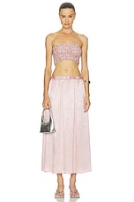 Textured Satin Smock Top - thumbnail 7