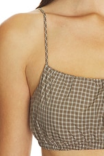 Japanese Mini Plaid Bralette - thumbnail 8