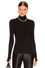 Product image of Enza Costa Sweater Knit Long Sleeve Turtleneck. Click to view full details