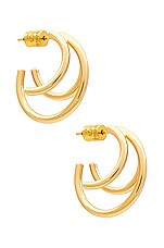 Product image of Electric Picks Jewelry Tres Hoops. Click to view full details