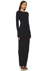 Long Sleeve Crewneck Maxi Dress - thumbnail 4