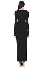 Long Sleeve Crewneck Maxi Dress - thumbnail 5