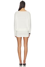 Boatneck Mini Dress - thumbnail 6