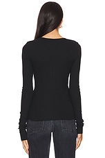 Long Sleeve Fitted Top - thumbnail 6
