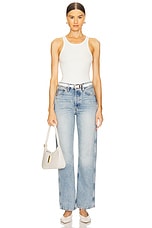 High Neck Fitted Tank Top - thumbnail 7