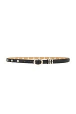 Classic Studded Skinny Belt