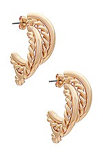 Product image of Ettika Layered Statement Earring. Click to view full details
