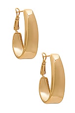 Product image of Ettika Oval Hoops. Click to view full details