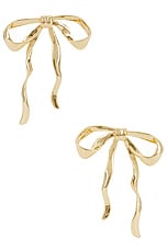 Bow Organic Drop Earrings main image 1