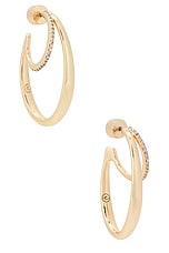 Golden Rings Hoop Earrings