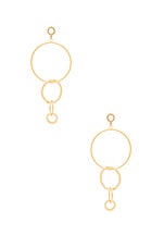 Product image of Ettika Hoop Link Earring. Click to view full details
