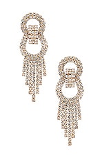 Product image of Ettika BOUCLES D'OREILLES CRYSTAL FRINGE. Click to view full details