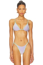 Lumi Triangle Bikini Top - thumbnail 10
