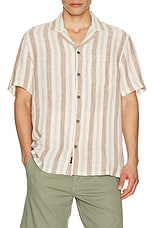 Short Sleeve Palma Linen Camp Shirt