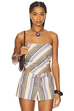 Antibes Strapless Top