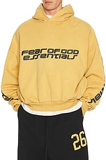 Cropped Relaxed Hoodie