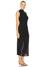 Mockneck Dress Style 194028
