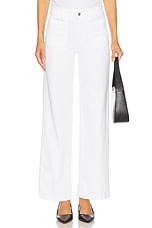 Le Slim Palazzo Modernist Pocket Jeans