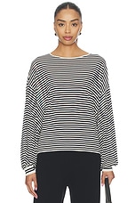 The Striped Slouchy Sweater - thumbnail 4