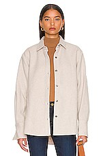 Product image of FRAME The Oversized Shirt Jacket. Click to view full details