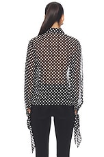 The Nouvelle Polka Dot Blouse - thumbnail 6