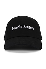 Favorite Daughter Classic Logo Baseball Hat In Light Blue