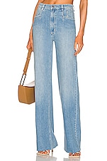 Product image of Favorite Daughter Jordie Super High Rise Wide Leg Jean. Click to view full details