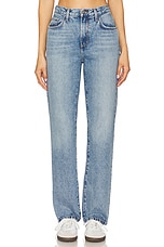 The Mikaela Low Slung Long Slim Straight Jeans