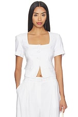 The Mayfair Linen Top - thumbnail 4