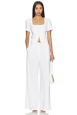 The Mayfair Linen Top - thumbnail 7