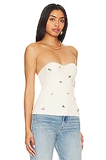 Favorite Daughter the Athena Bustier in Ivory | REVOLVE