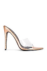 Product image of FEMME LA Gianni Faux Python Leather Mule. Click to view full details