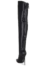 FEMME LA Scorpio Thigh High Boot in Black | REVOLVE