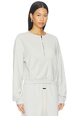 Relaxed Half Zip Sweater - thumbnail 5