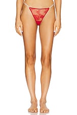 Crystal Bouquet Lace G-string