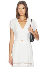 Georgette Flounce Top - thumbnail 4