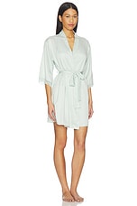Sonia Travel Set Solid Wrap And Cami Set With Lace - thumbnail 6