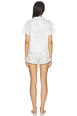Odessa Charm Shawl Collar Pajama Set With Bows - thumbnail 7