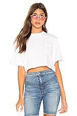 Product image of Frankie B Naomi Cropped Short Sleeve Tee. Click to view full details