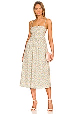 Product image of For Love & Lemons Raleigh Midi Dress. Click to view full details