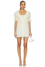 Juniper Puff Sleeve Mini Dress - thumbnail 4