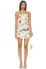 Tropical Bloom Mini Dress - thumbnail 4