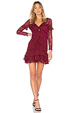 bordeaux lace dress