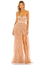 Product image of For Love & Lemons X REVOLVE Bustier Gown. Click to view full details